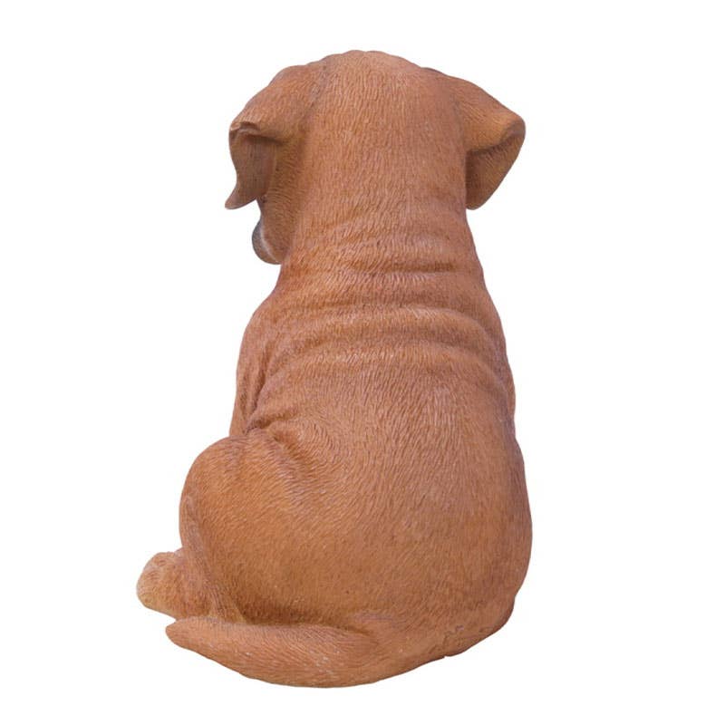 Hi-Line Gift Ltd. - Vendita all'ingrosso Ornamenti/decorazioni per esterni - Amici Animali: Statua di Cucciolo di Boxer3