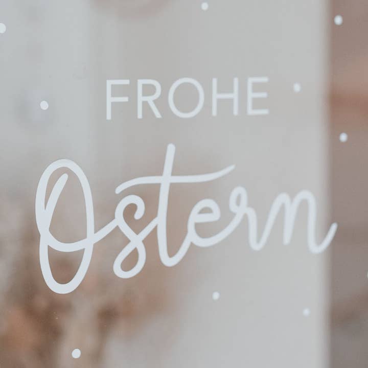 Sticker Springdagen Gelukkig Pasen (set van 6) voor wholesale door Eulenschnitt