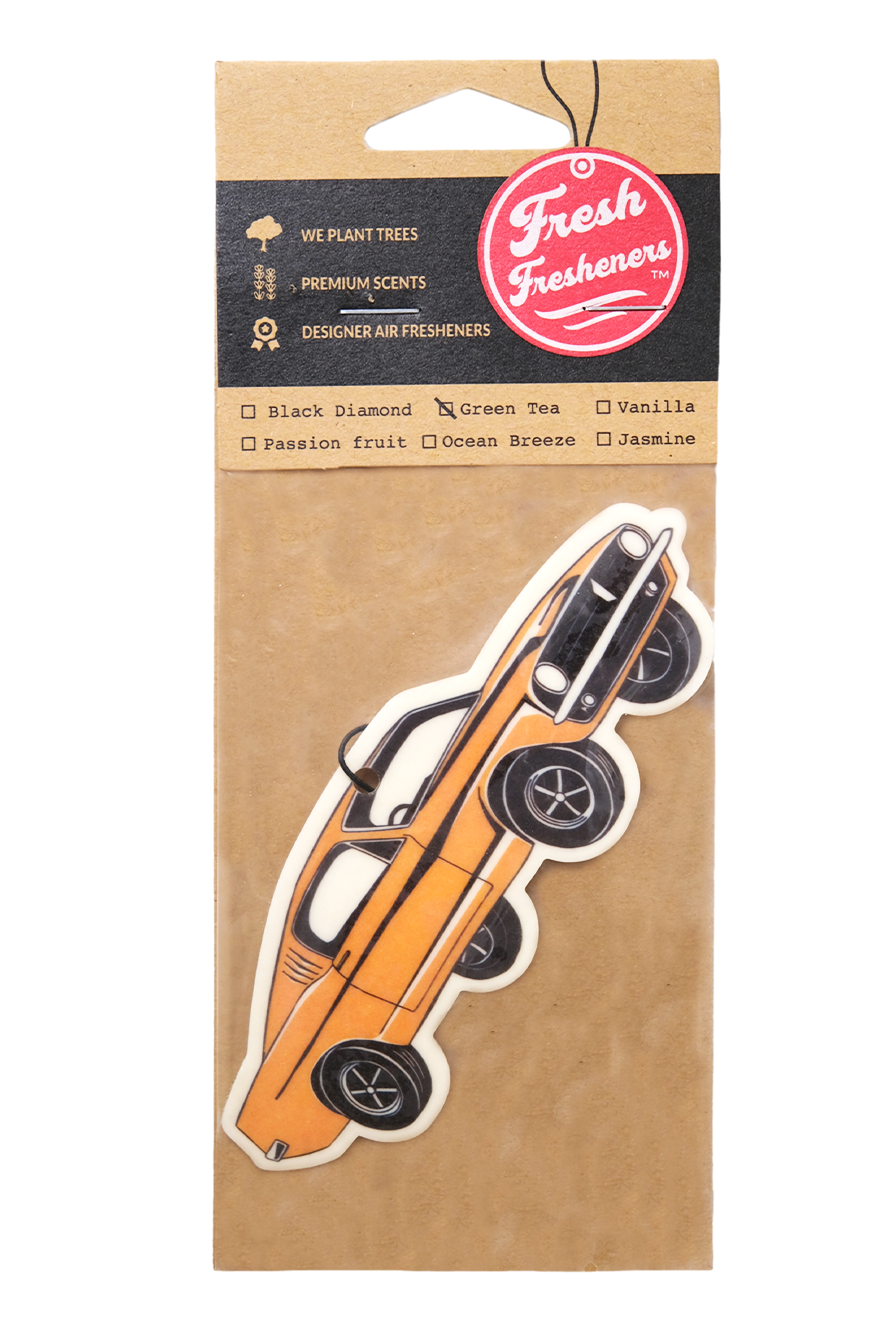 Fresh Fresheners - Wholesale Luchtverfrisser voor in de auto - Uniseks - Klassieke Auto Luchtverfrisser Pakket van 121