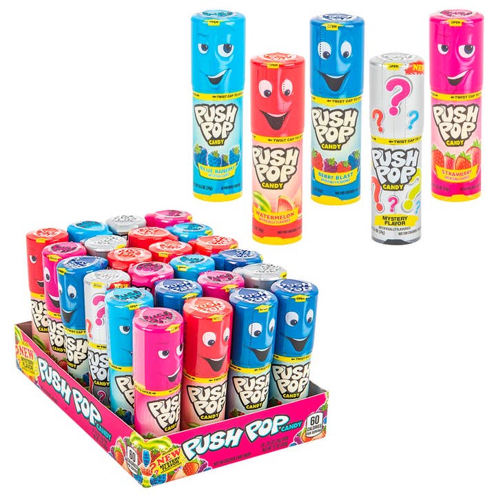 La Luna Bella - Toys - Wholesale Hard Candy - PUSH POP CANDY - LLB Candy