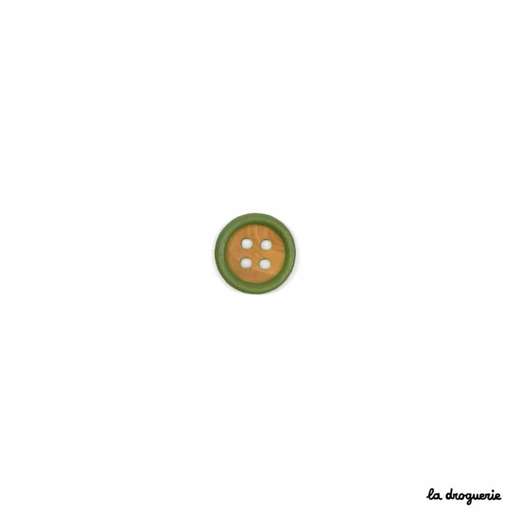 LA DROGUERIE - Wholesale Sewing Button/Snap - "Colored Boxwood" Button 14 mm5