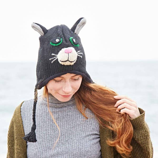 The Paper High Gift Company Limited - Wholesale Kids Hat - Kids - Handmade Woollen Animal Winter Hat - Woolly Hat7