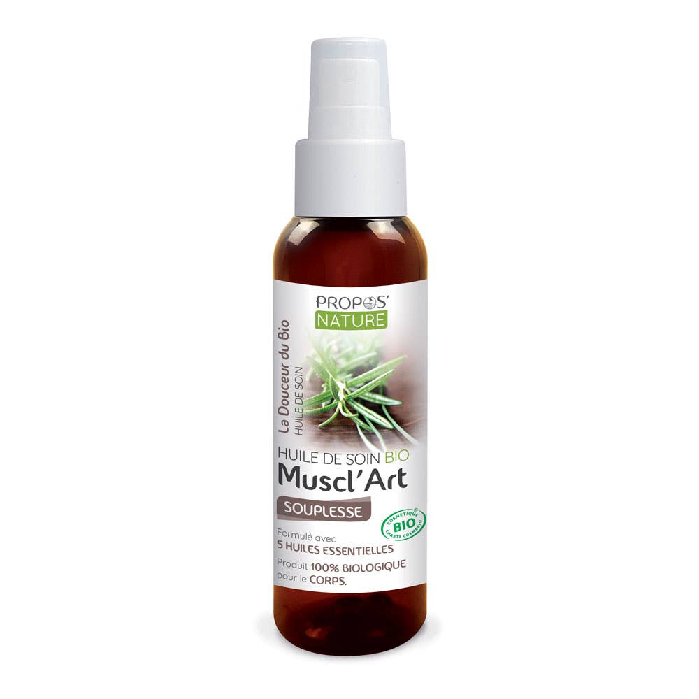 Propos'Nature - Wholesale Bath/Body Oil - Muscl'art Massage Oil - Muscles & Joints - Organic 100ml1
