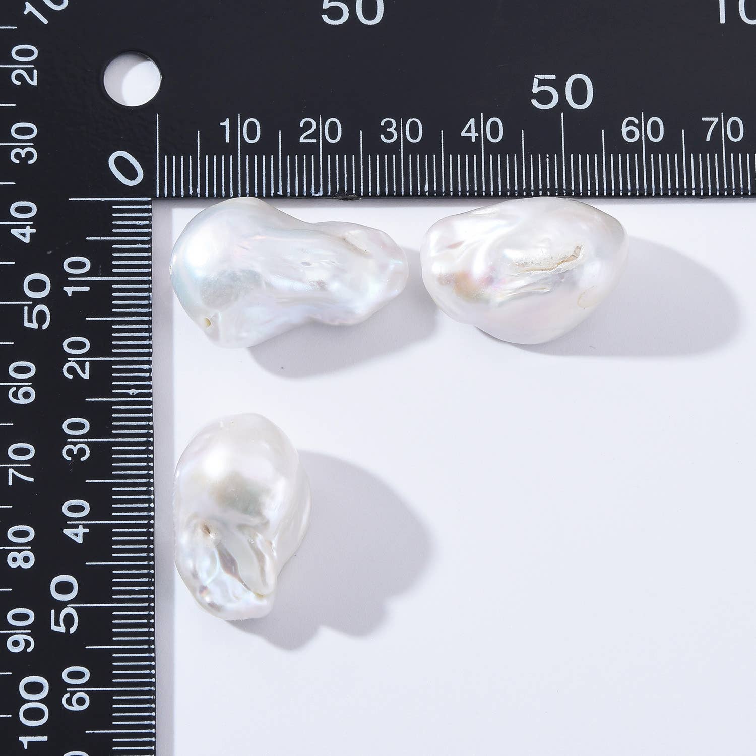 findings4uGem - Wholesale Beaded/Pearl Necklace - AAA Natural Freshwater Cultured Baroque Pearl Beads, FWP0066