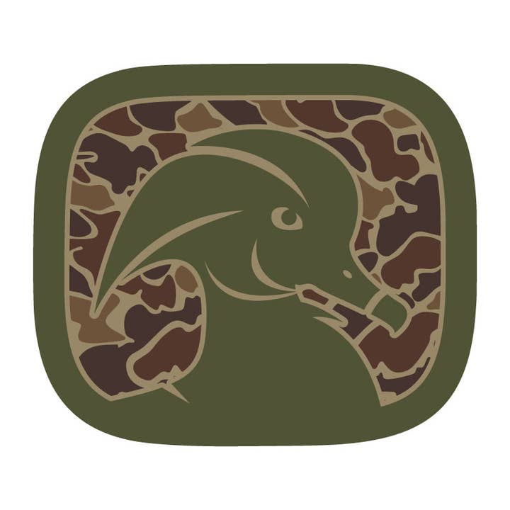 Camo Logo Decal for wholesale by Kings Creek Apparel