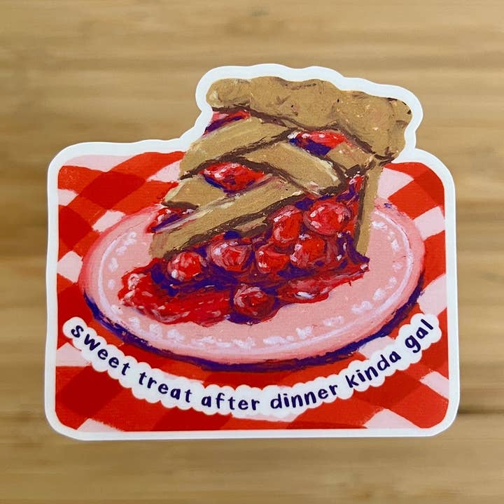 Zoete Traktatie | Vinyl Sticker voor wholesale door Janine Payne Illustrations