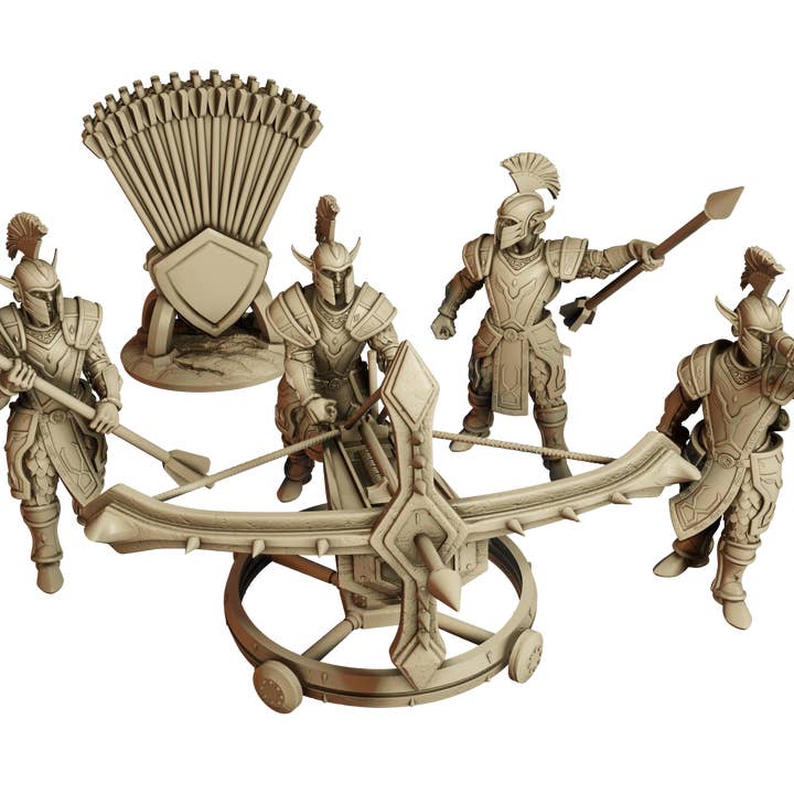 Gatilho e 3 servas Archimage Slann Compatível Warhammer por atacado de Forg3d