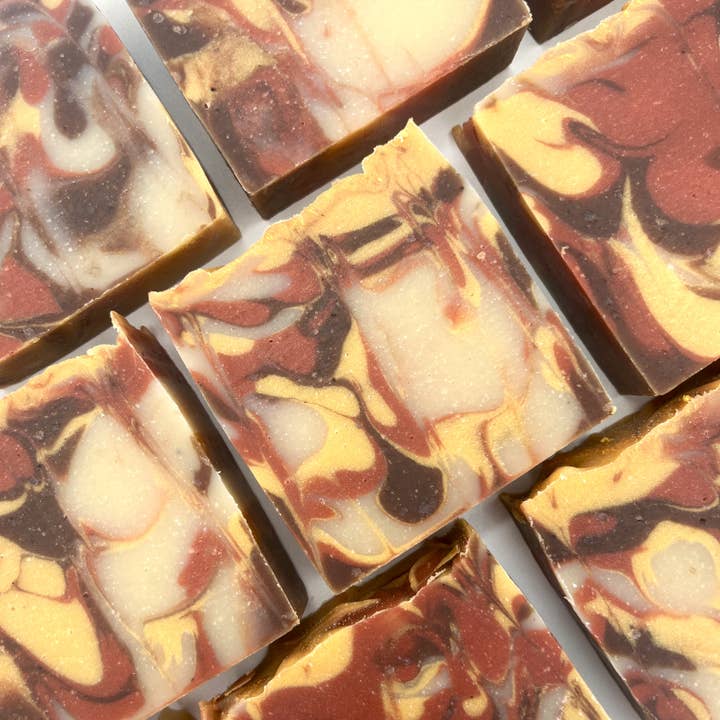 Fallen Leaves Bar Soap voor wholesale door San Pedro Soapworks