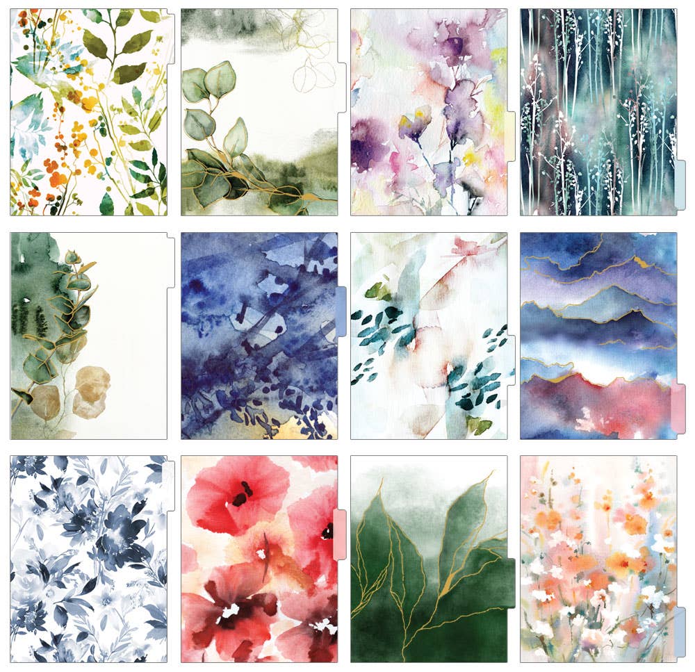 Paper House Productions – wholesale Planerare – Weekly Planner - Gröna blad2