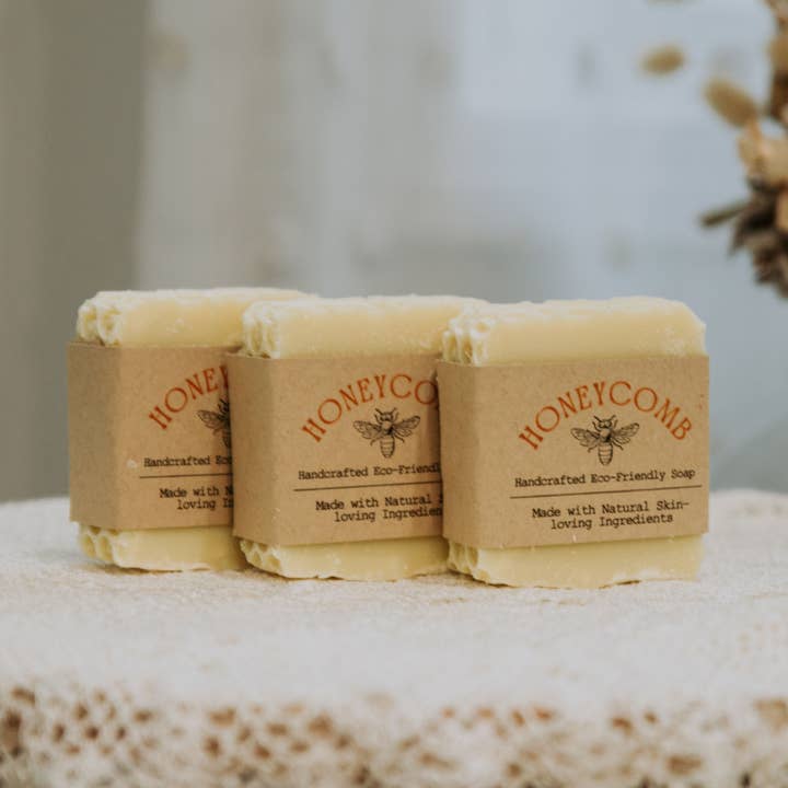Sneedsboro Soap Company - Wholesale Bar Soap - Honey Comb Bar - Gentle Soap 3
