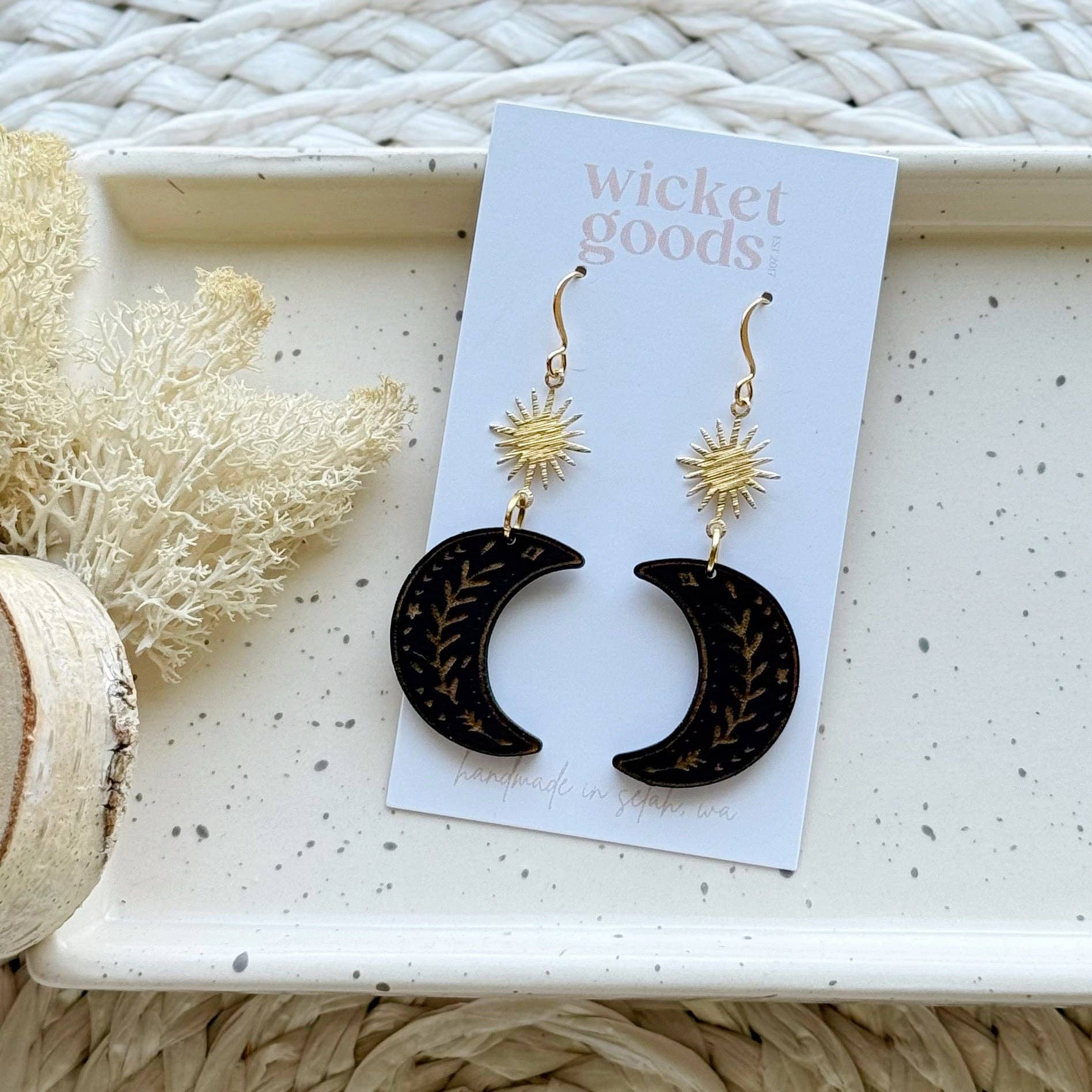 Wicket Goods – Engroshandel Hængeøreringe og creoløreringe – Høstmåne0