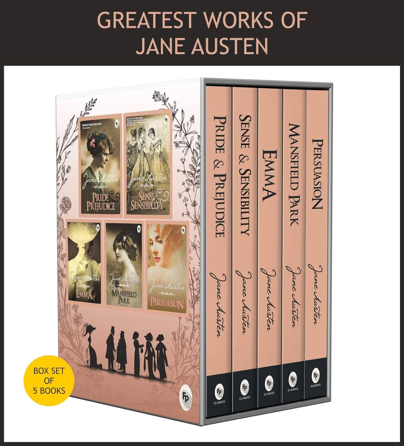Independent Publishers Group - Wholesale Classics - Greatest Works of Jane Austen (Set of 5 Books)4