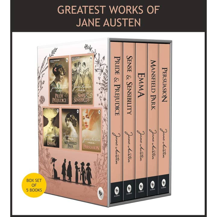 Independent Publishers Group - Wholesale Classics - Greatest Works of Jane Austen (Set of 5 Books)4