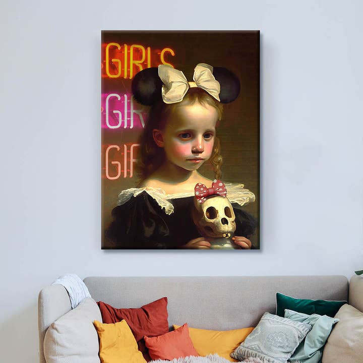 Dikhotomy - Wholesale Art Print - Las chicas solo quieren divertirse lienzo impreso2