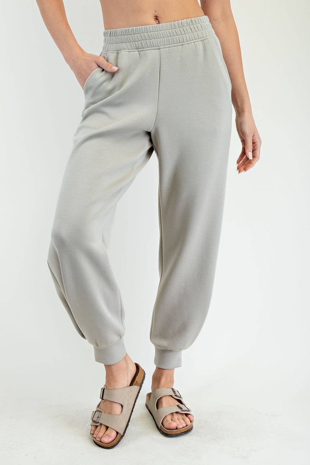 Rae Mode - Wholesale Athletic Sweatpants/Joggers - Women's - MODAL SCUBA FULL LENGTH JOGGER PANT51