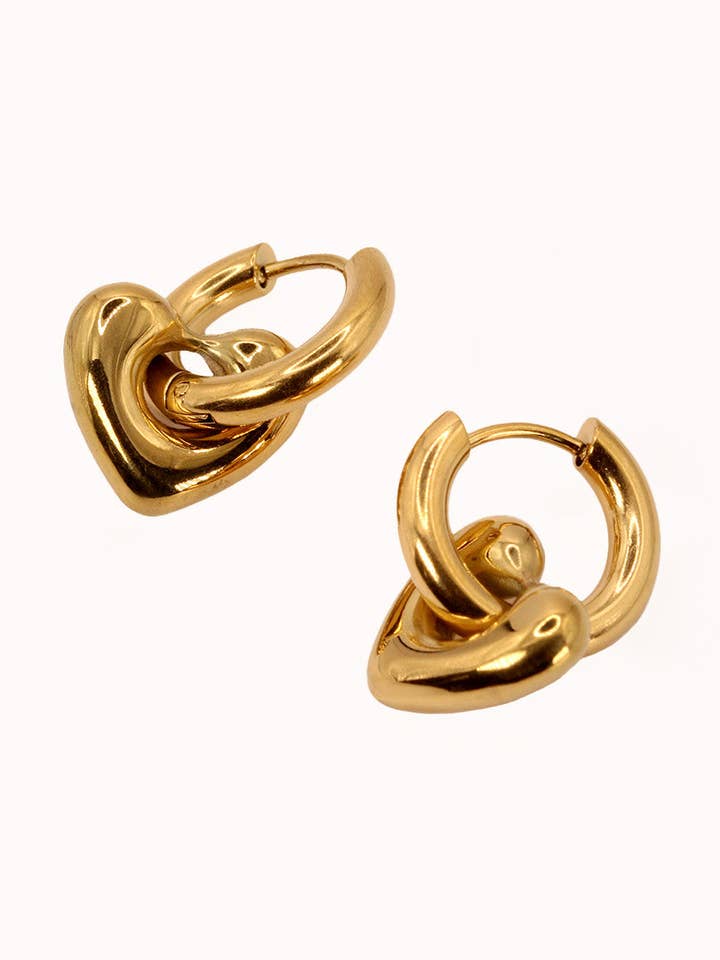 Pendientes Juliet Dorados för wholesale av VESIICA JEWELRY