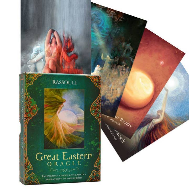 Great Eastern Oracle Cards Blue Angel for wholesale by Cardshouse