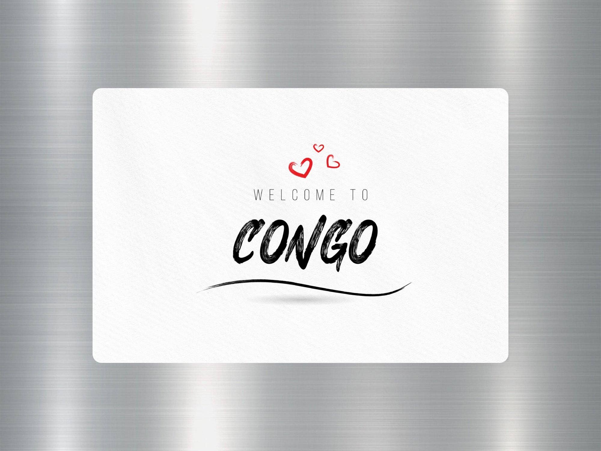 GraffMerch.com - Wholesale Sticker - Welcome to Congo Travel Sticker0