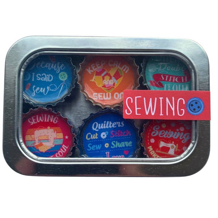 Sewing Magnets - Handmade & Eco-friendly for wholesale by Kate's Magnets