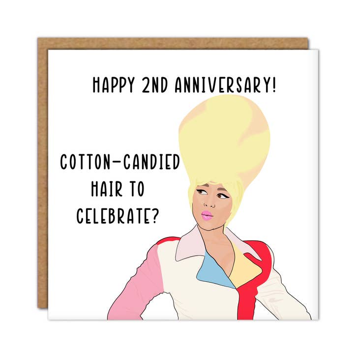 2e anniversaire pour la vente par Daniella Illustrates