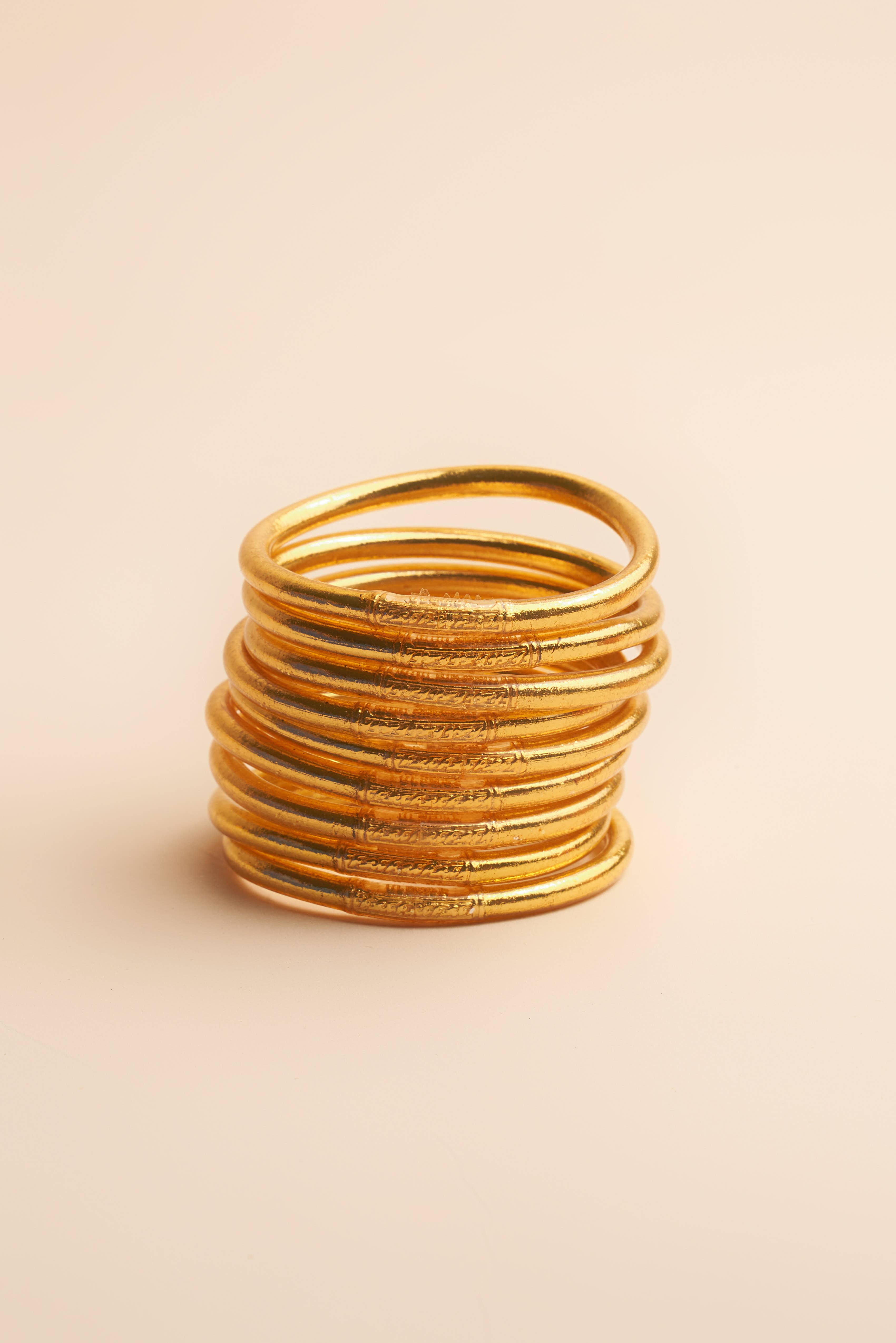 SHANSHAN – Engroshandel Armbånd – Kumali armbånd med mantra i guld4