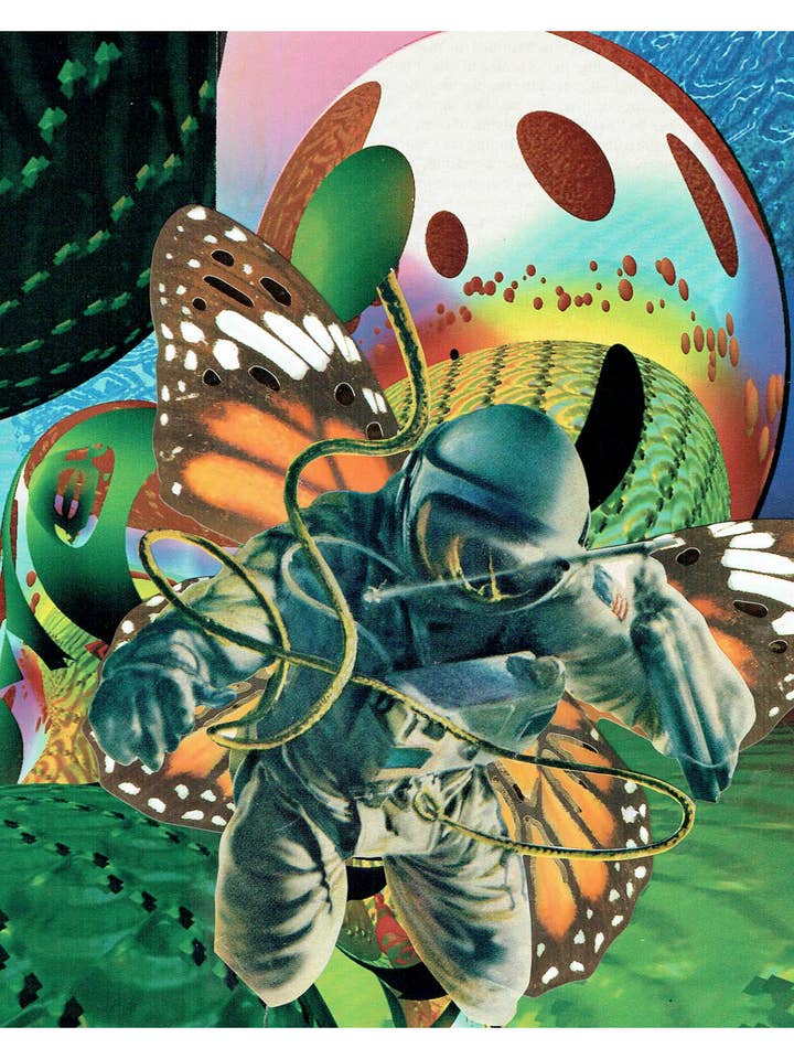 Galaktiska metamorfoser Konsttryck för wholesale av Flanzella