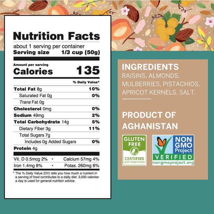 Ziba Foods - Wholesale Trail Mix - Trail Mix Single-Serve Snack, Vegan 1.76 oz3