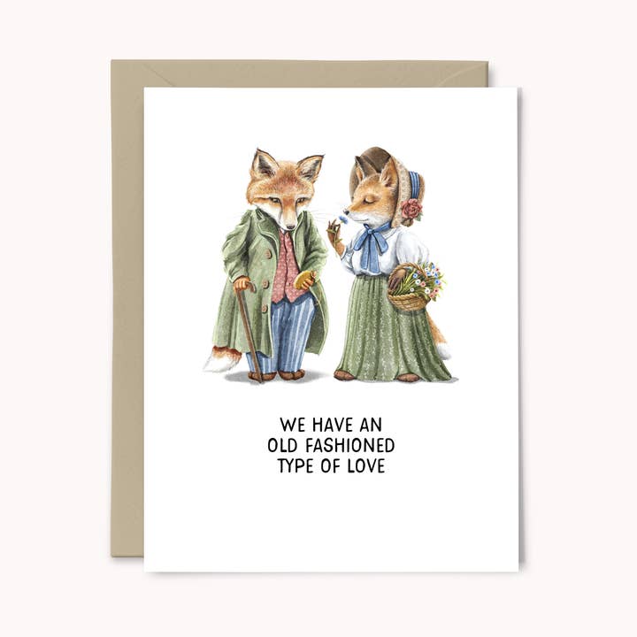 Old Fashioned Kind of Love for wholesale by Paper Swan & Co.