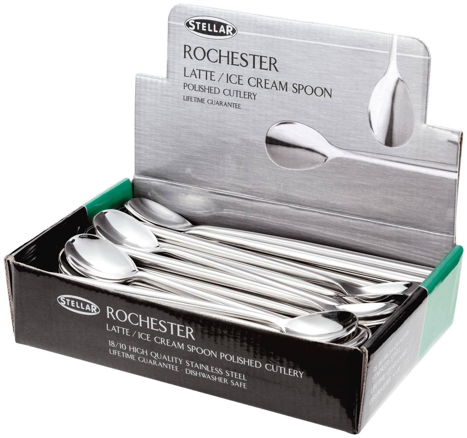 Stellar – wholesale Kökssked – Stellar Rochester, Latte/Sundae Sked, dessa är CDU med 241