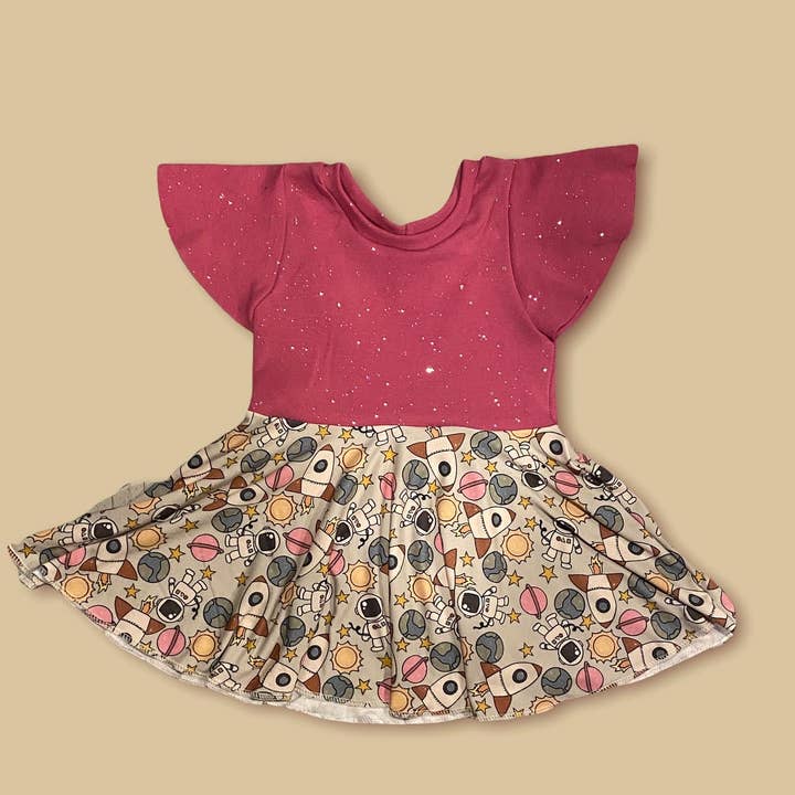 Pink Space Dress for engroshandel hos Remi Rae’s LLC