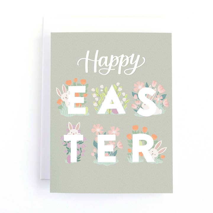 Happy Easter wenskaart voor wholesale door Pedaller Designs