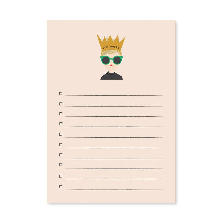 Ginger P. Designs - Wholesale Notepad - List Queen Notepad0