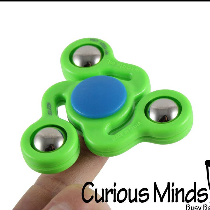 Curious Minds Toys – Großhandel Fidget Toy – Kinder – 1 Fidget Spinner Spielzeug - Spinning Hand Fidget - Angst ADHS0