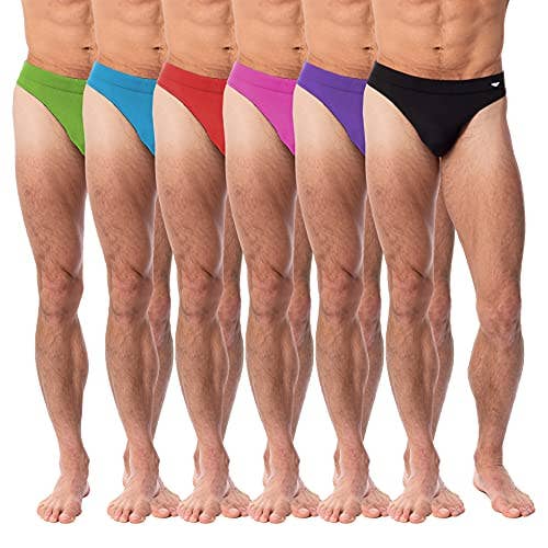 I-Wear Brands - Wholesale Underwear - Men's - 6 Pack of Men's Micro Fiber T-Back Bikini Thong Underwear8