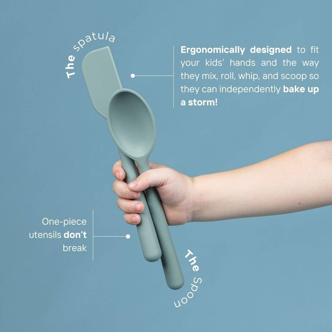 Tämpoco Design – wholesale Kitchen utensil set – Montessori Kids Baking Set – Turquoise Fun Kit4