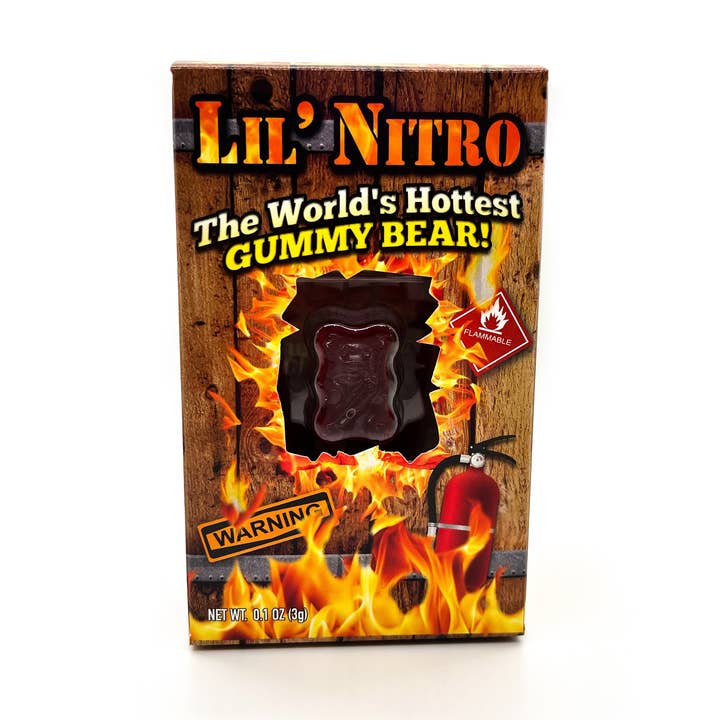 Mikey V's Foods - Vente Bonbons gélifiés - Lil'Nitro, l'ourson en gélatine le plus sexy du monde0
