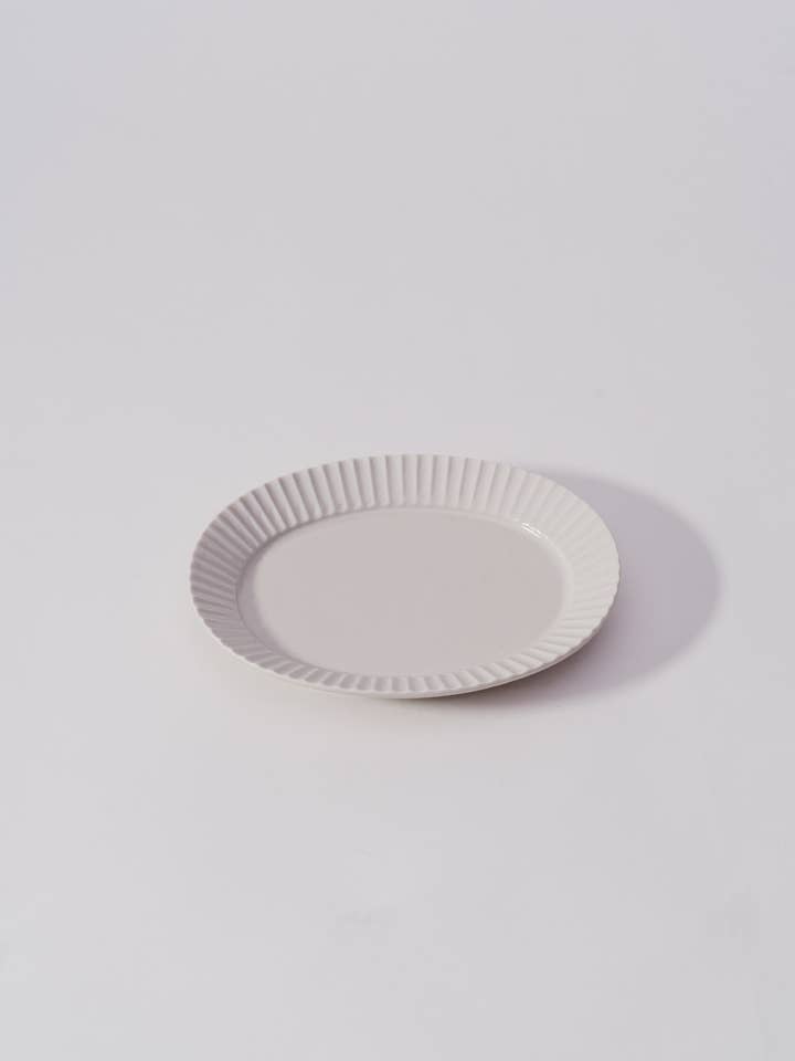 Kachosen Oval Platter With Folding-Fan Pattern Small for wholesale by LAKOLE