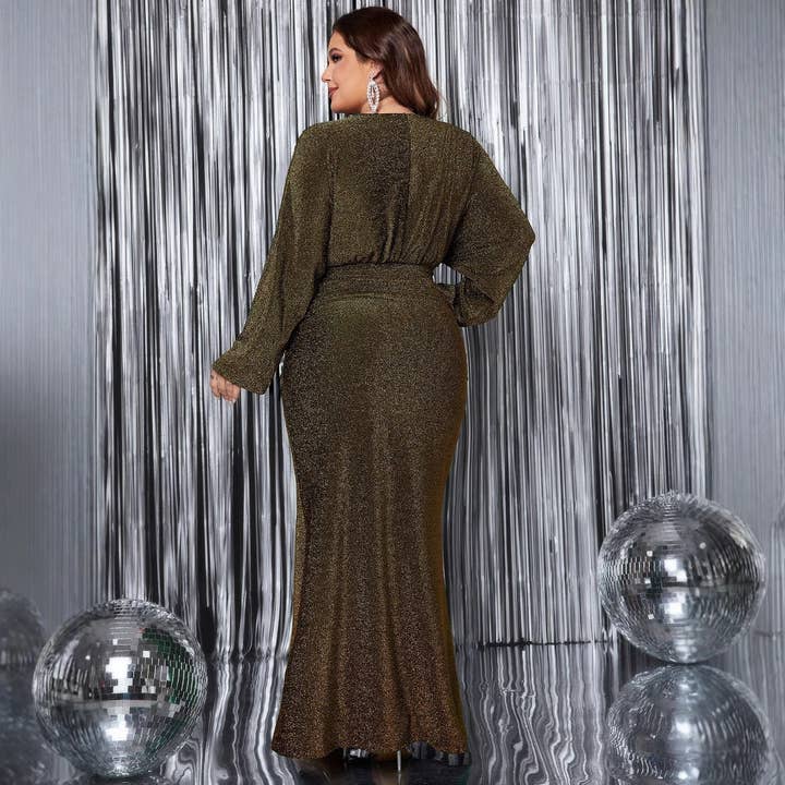 EmberLoom - Wholesale Gown - Women's - Plus Size Sequin Mermaid Evening Gown7