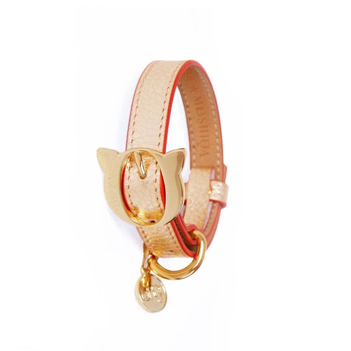 Gold Golden Cat Collar of Independence for wholesale on Faire