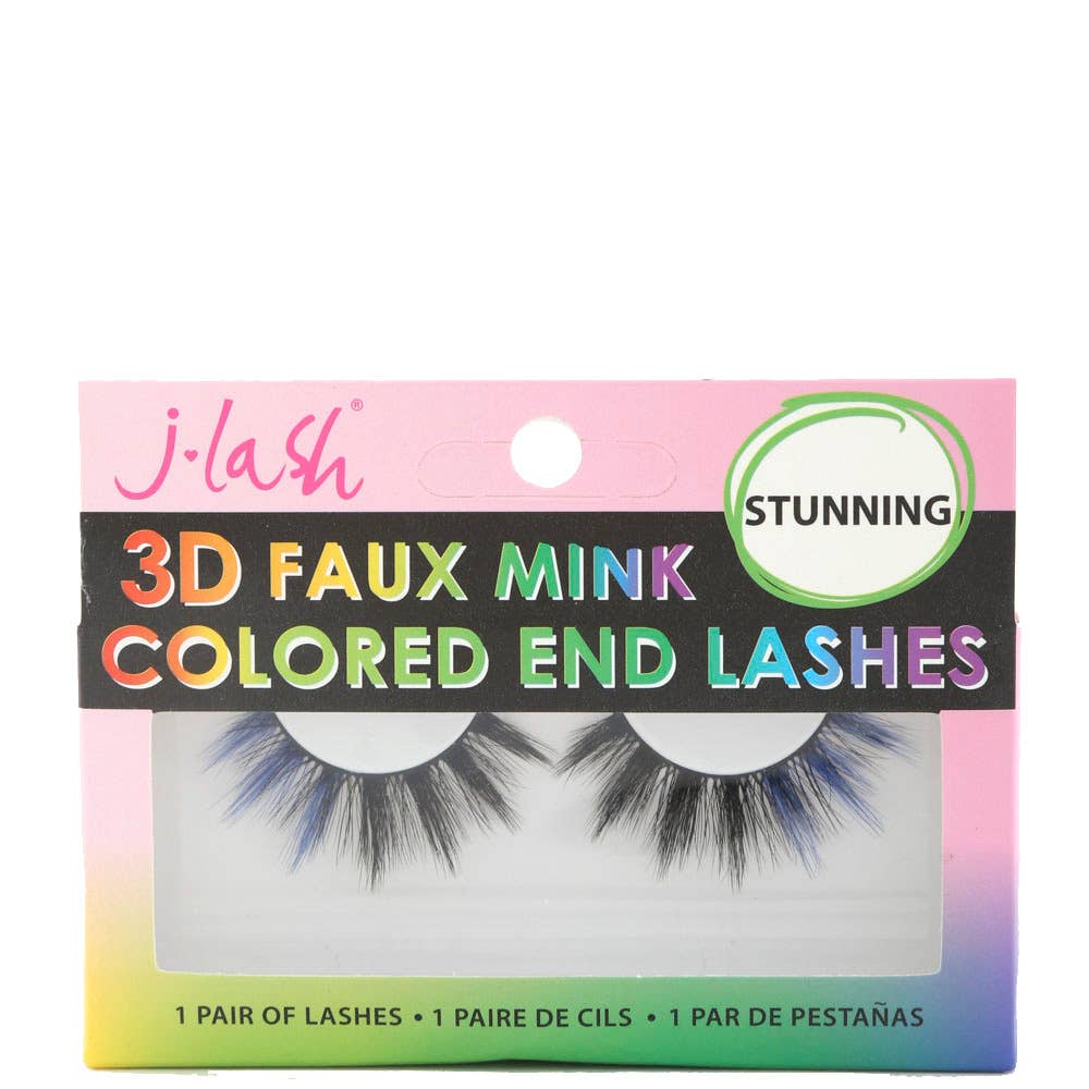 JOIA ACCESSORIES – Engroshandel Falske øjenvipper – J LASH 3D FAUX MINK FARVEDE END LASHES, 3D EC3