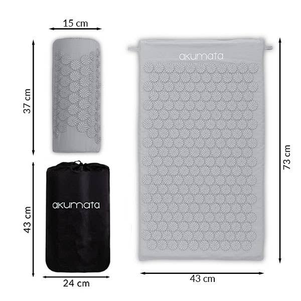 ACUS MED - Wholesale Fitnessapparatuur - Acupressuurmat Set | AKUMATA | Reflexologie | Standaardmaat26