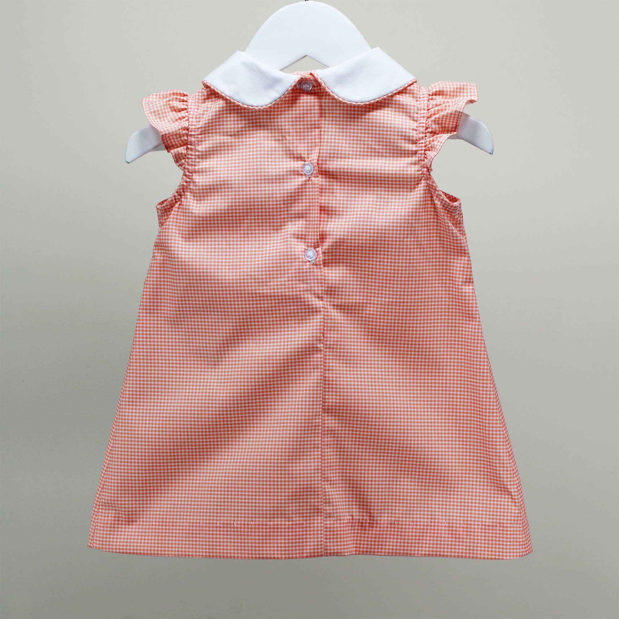 Charming Little Ones - Wholesale Dress - Kids - Orange Tigers Emma Dress1