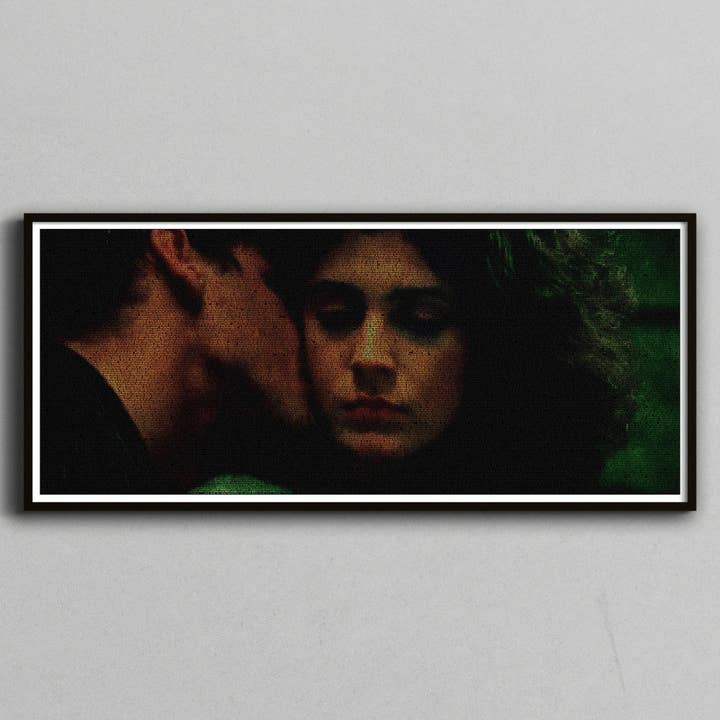 Blade Runner - Screenplay Art Print - Deckard and Rachael for wholesale by Robotic Ewe