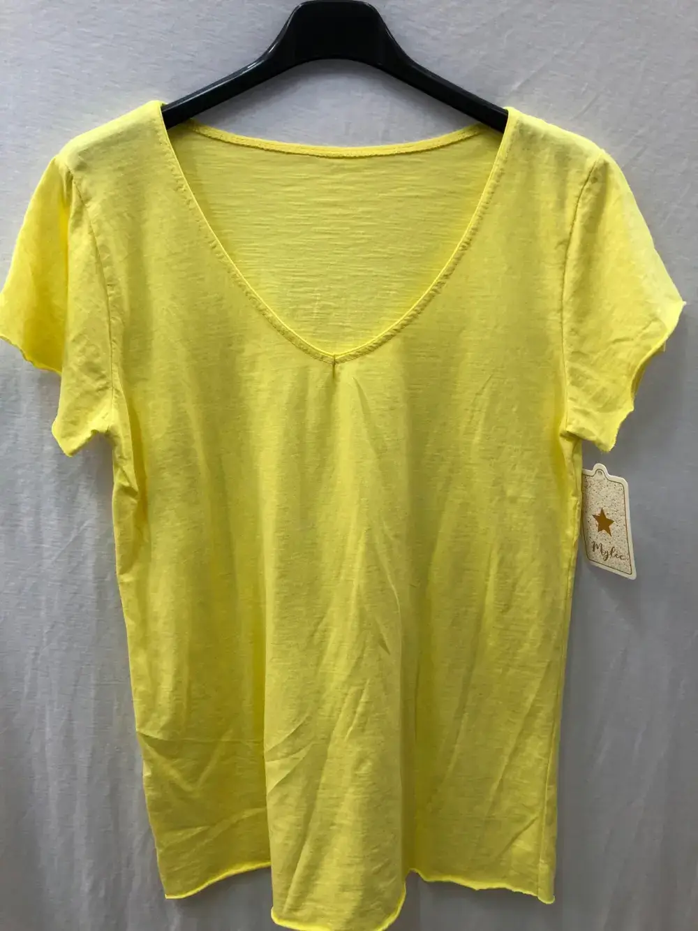 Mimi & Gogo - Wholesale T-Shirt - Women's - Plain basic T-shirt @2993_TsUni11