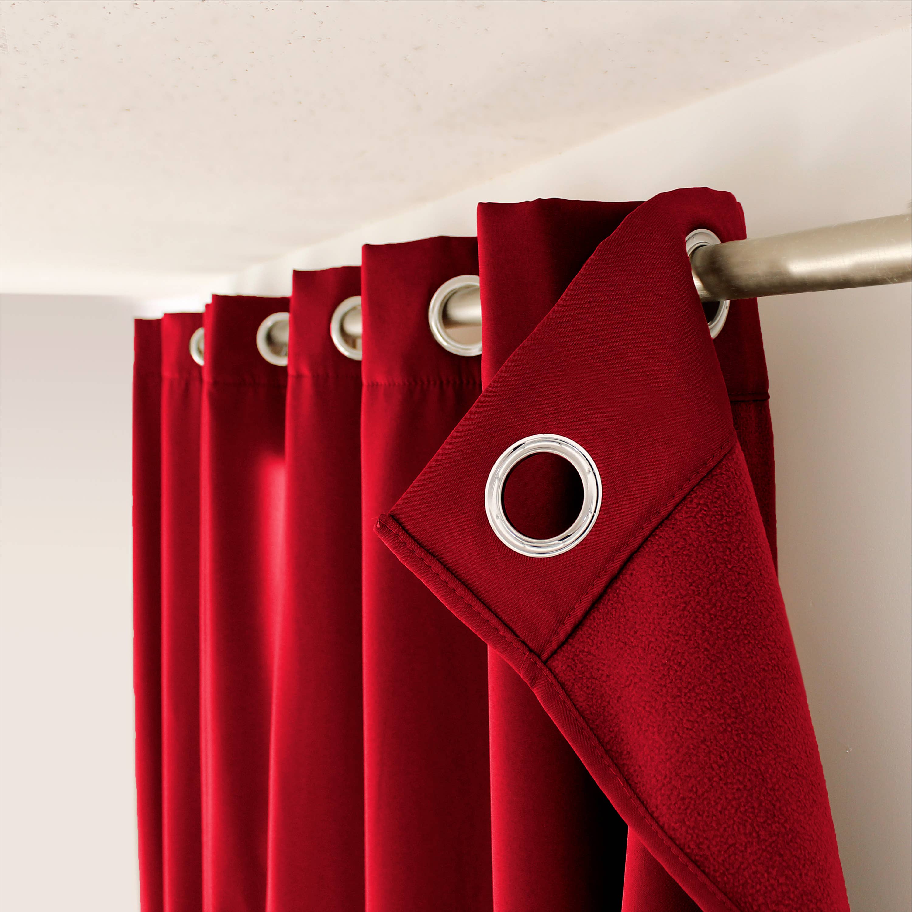 DECOSTARS - CmaDECO - Vendita all'ingrosso Tende - Tenda termica oscurante con occhielli, 135x240 cm, Glacier11