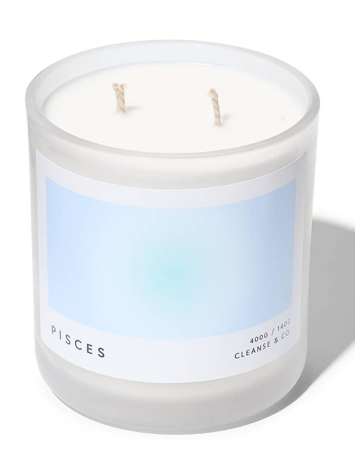 Pisces - Zodiac Aura Candle for wholesale by Cleanse & Co.