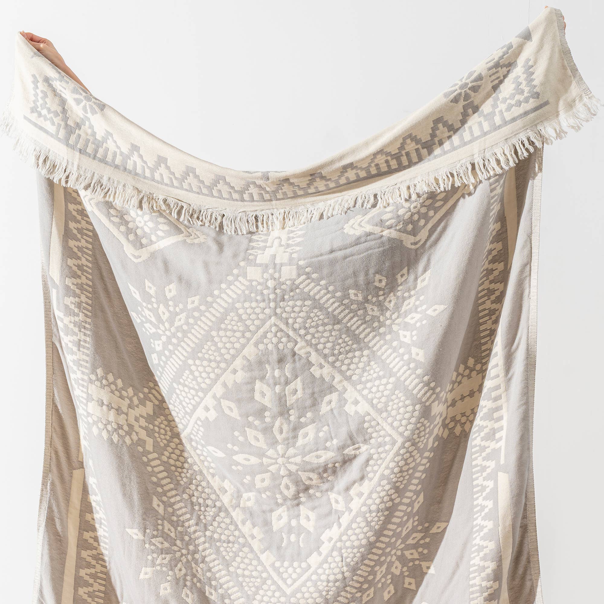 Kikoya – Großhandel Überwurfdecke – Kikoya 100 % Baumwoll-Wohndecke im Landhausstil 130 x 170 cm11