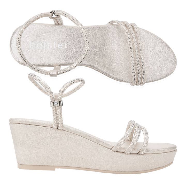 Revel Wedge - Light Gold for wholesale on Faire