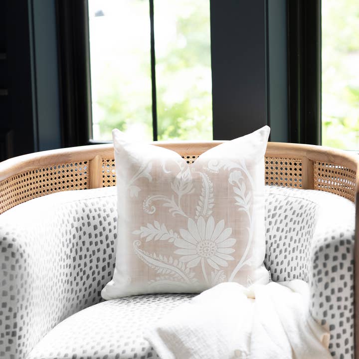 Porter Lane Home - Vente Housse de coussin - Housse de coussin en tapisserie neutre