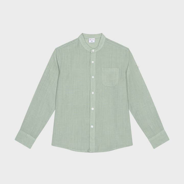 Chemise à manches longues pour garçons - KB-YF8725-63 pour la vente par Ativo Kids